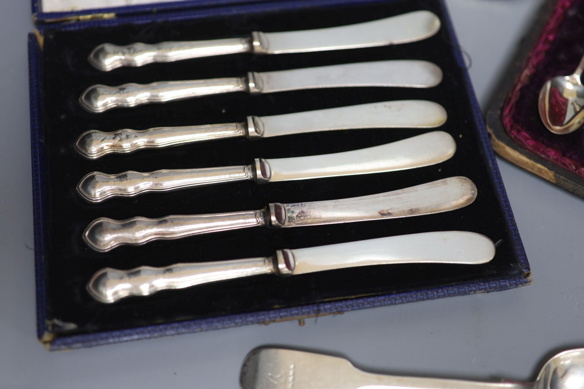 Mixed silver etc.